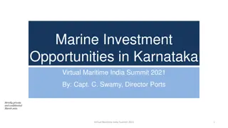 Opportunities in Karnataka's Maritime Sector: Virtual Maritime India Summit 2021