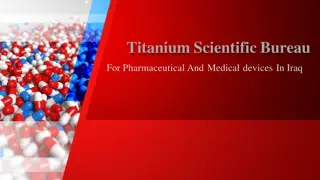 Titanium Scientific Bureau - Leading Pharmaceutical & Medical Devices Agency in Iraq