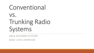 Understanding Trunking vs Conventional Radio Systems in AWIN Network Support