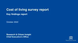 Exploring Support for Cost of Living Concerns: Essex County Council Survey Findings