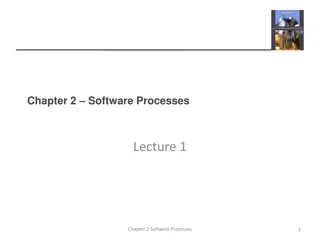 Software Processes and Models