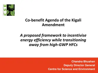 Transitioning Towards Energy Efficiency: Co-Benefit Agenda of the Kigali Amendment