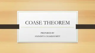 The Coase Theorem: Property Rights and Economic Efficiency