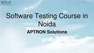 Software Testing Course in Noida