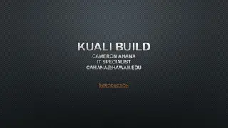 Discover Kuali Build: Empower Your Workflow with DIY No-Code Solutions