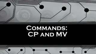 CP and MV Commands in Unix/Linux