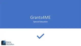 Special Education Funding and Application Management