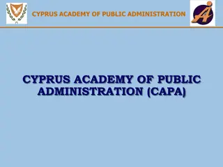 Cyprus Academy of Public Administration: Empowering Civil Servants Through Learning and Development