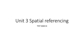 Understanding Spatial Referencing Systems for Mapping