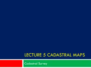 Understanding Cadastral Mapping Components and Data Sources