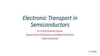 Overview of Semiconductor Materials and Applications