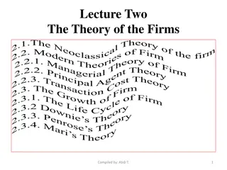 Understanding the Theory of Firms: Neoclassical vs. Modern Approaches
