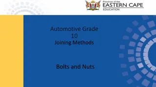 Automotive Grade 10 Joining Methods: Bolts and Nuts