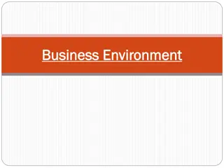 Understanding Business Environment and Objectives