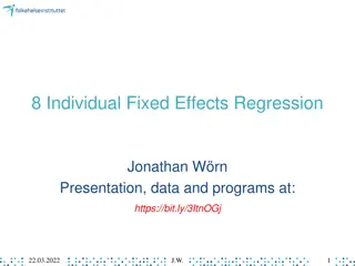 Fixed Effects Regression for Causal Inference in Social Research