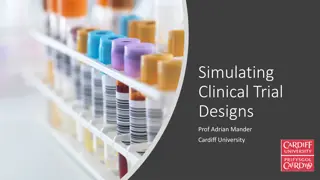 Simulation Techniques in Clinical Trial Design