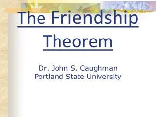 Graph Theory: Friendship Theorem and Freshman's Dream