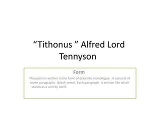 Immortal Longing: Analysis of Tithonus by Alfred Lord Tennyson