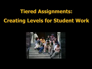 Tiered Assignments for Effective Student Differentiation