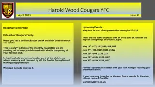 Harold Wood Cougars YFC Newsletter - April 2023 Issue #2