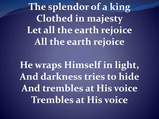 The Splendor of a King - How Great Is Our God
