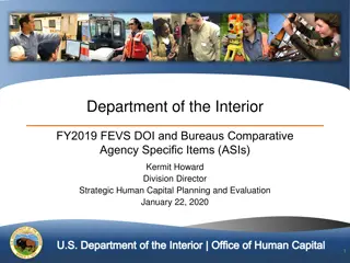 Employee Survey on Harassment Conduct within the U.S. Department of the Interior and Bureaus FY2019