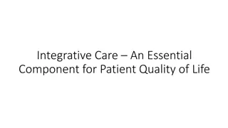 Integrative Oncology and Patient-Centered Cancer Care