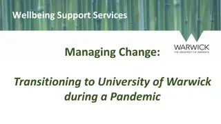 Navigating Change and Wellbeing Support at University of Warwick