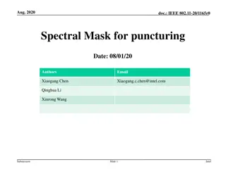 Proposal for Reusing ETSI Puncturing Mask in IEEE 802.11be Standard