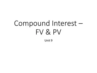 Compound Interest and Future Value Calculations