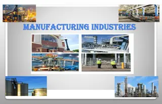 Role of Manufacturing Industries in Economic Development