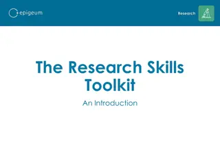 Enhancing Research Skills with Epigeum's Research Skills Toolkit