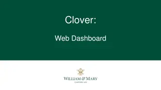 Efficient Business Management with Clover Web Dashboard