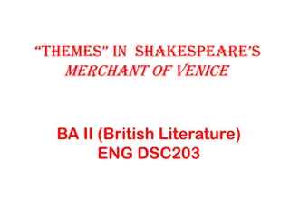Themes in Shakespeare's Merchant of Venice