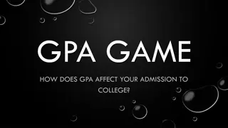Understanding GPA and Its Impact on College Admissions