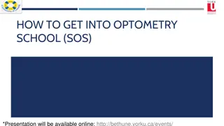Guide to Optometry Schools and Application Process