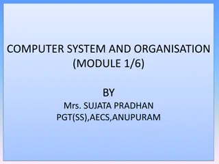 Computer System and Organization