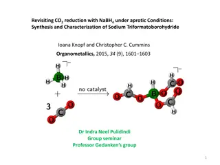 Sodium Triformatoborohydride Formation via NaBH4-CO2 Reaction