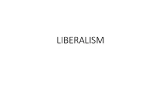 Liberalism: Key Ideas and Historical Context