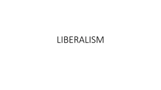 Understanding Liberalism: Key Ideas and Historical Context