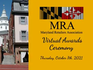 Maryland Retailers Association 2021 Awards Ceremony Highlights