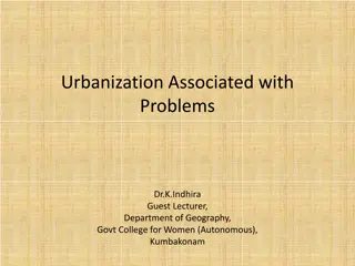 Challenges of Urbanization and Immigration in Historical Perspective