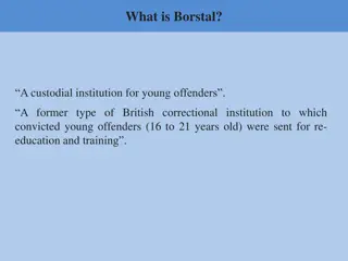 Borstal: A Former British Youth Correctional System