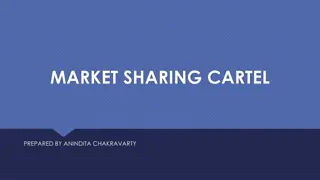 Market Sharing Cartel in Oligopolistic Markets