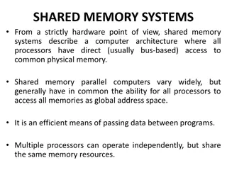 Understanding Shared Memory Systems in Computer Architecture