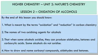 Understanding Oxidation of Alcohols in Carbon Chemistry