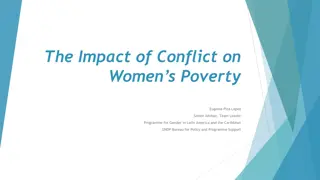 The Impact of Conflict on Women's Poverty: Insights and Analysis