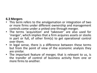 Mergers in Business