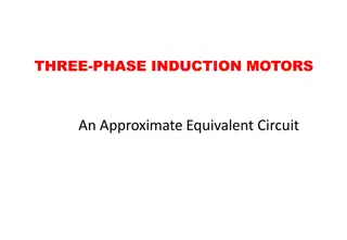 Power Analysis and Efficiency Calculations for Three-Phase Induction Motors