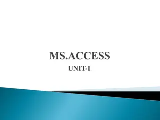 Microsoft Access: A Comprehensive Overview